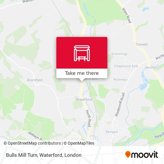 Bulls Mill Turn, Waterford map