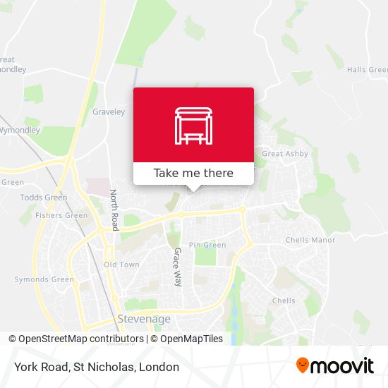 York Road, St Nicholas map