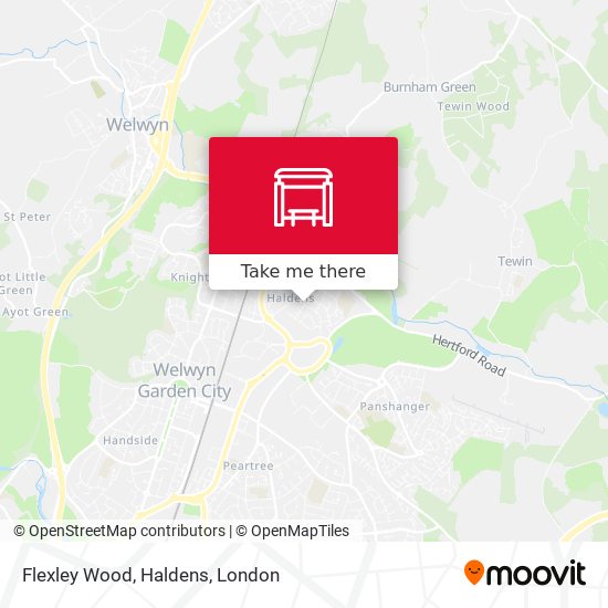 Flexley Wood, Haldens map