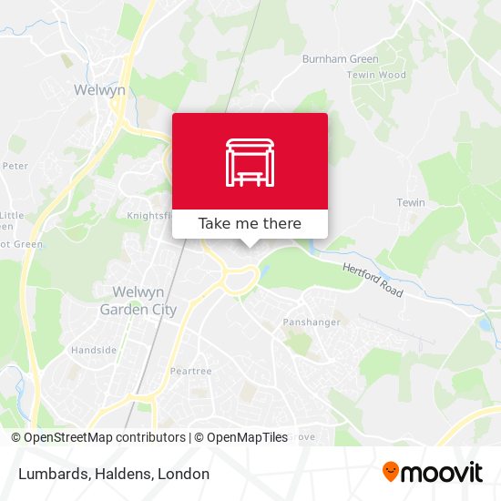 Lumbards, Haldens map