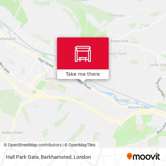Hall Park Gate, Berkhamsted map