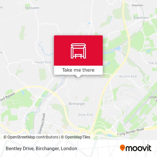 Bentley Drive, Birchanger map