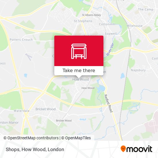 Shops, How Wood map