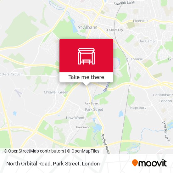 North Orbital Road, Park Street map