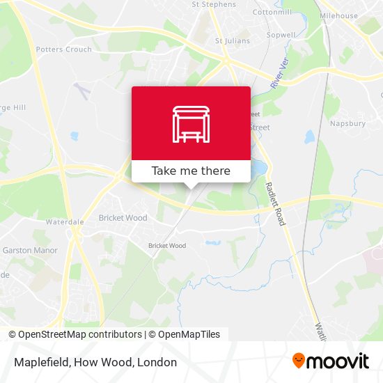 Maplefield, How Wood map