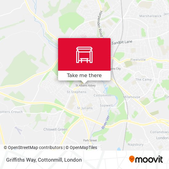 Griffiths Way, Cottonmill map