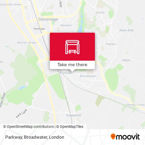 Parkway, Broadwater map