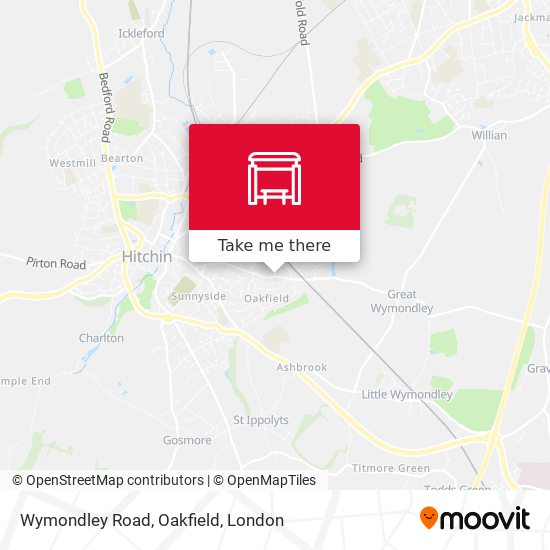 Wymondley Road, Oakfield map