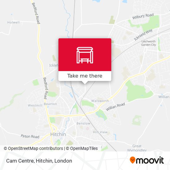 Cam Centre, Hitchin map