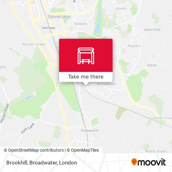 Brookhill, Broadwater map