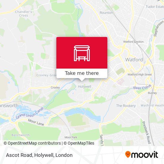 Ascot Road, Holywell map