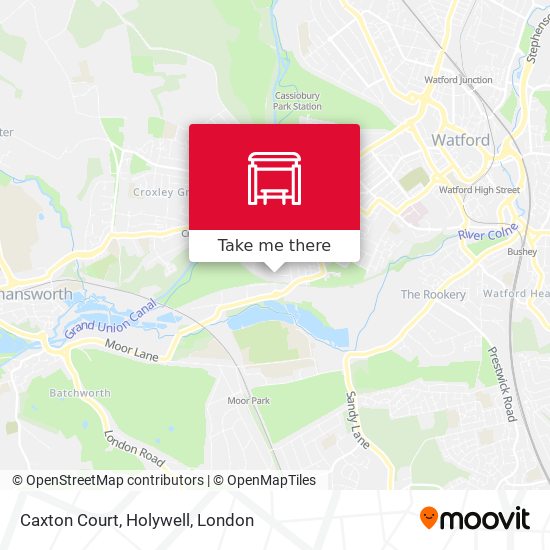 Caxton Court, Holywell map