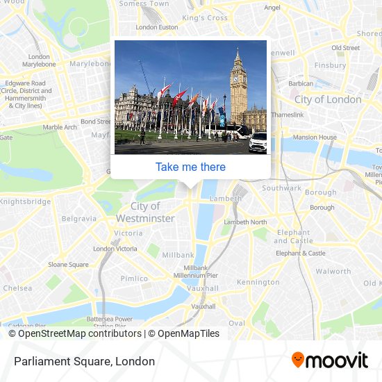 Parliament Square map