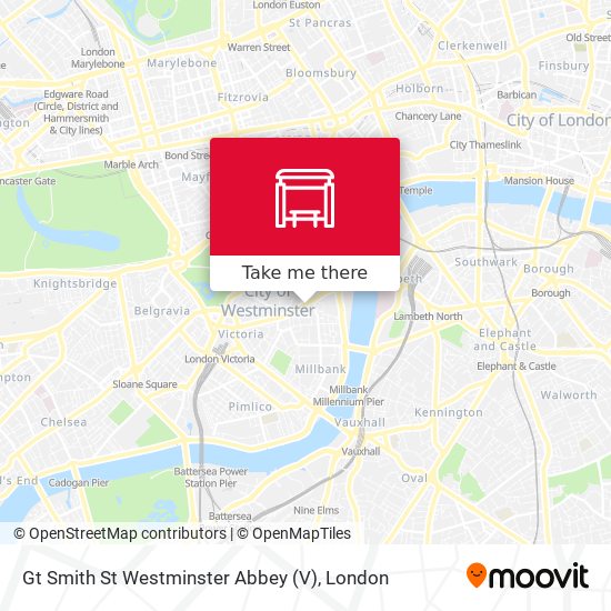 Gt Smith St Westminster Abbey (V) map