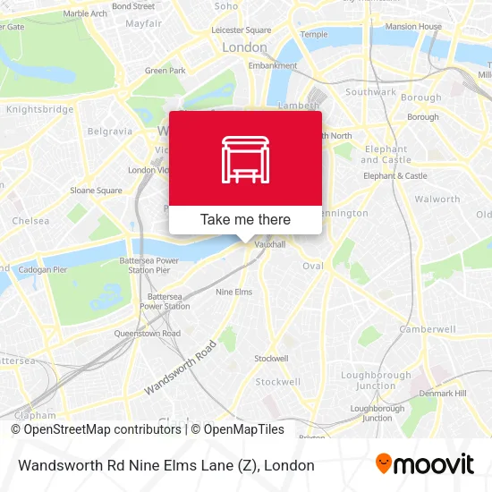Wandsworth Rd  Nine Elms Lane (Z) map