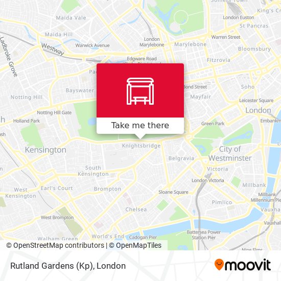 Rutland Gardens  (Kp) map