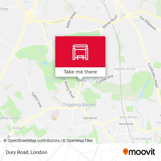 Dury Road map
