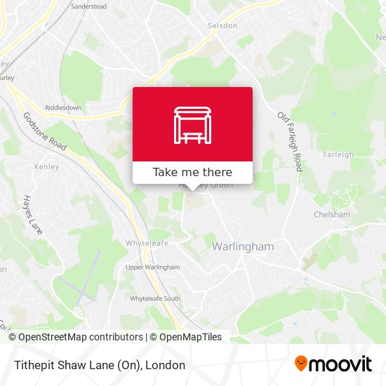 Tithepit Shaw Lane (On) map