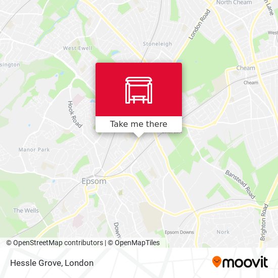 Hessle Grove map