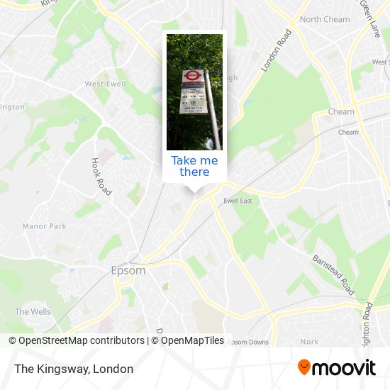 The Kingsway map