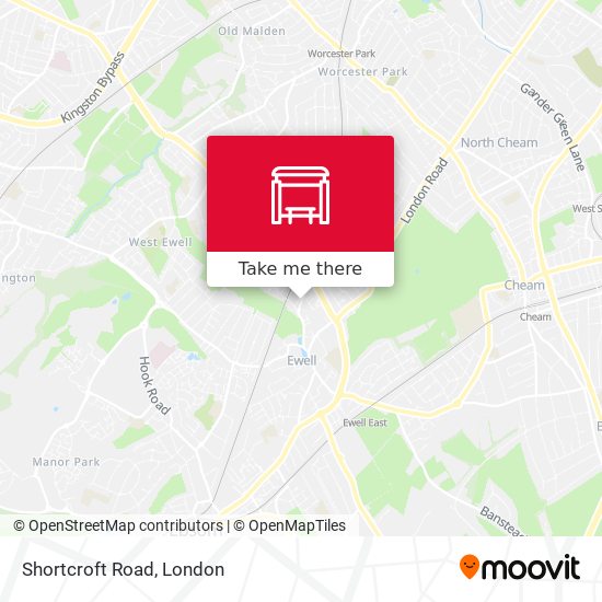 Shortcroft Road map