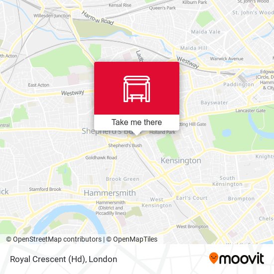 Royal Crescent  (Hd) map