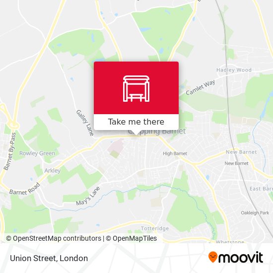 Union Street map