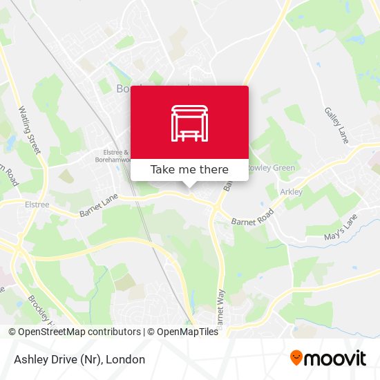 Ashley Drive (Nr) map