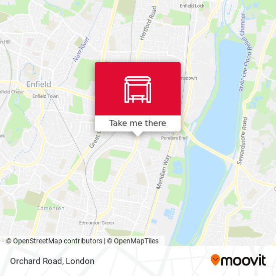Orchard Road map