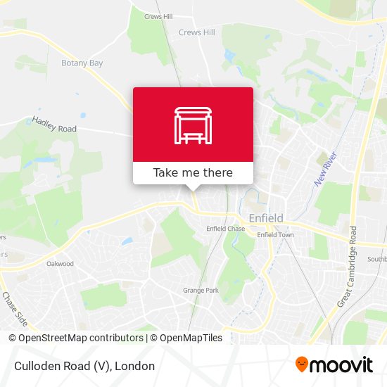 Culloden Road  (V) map