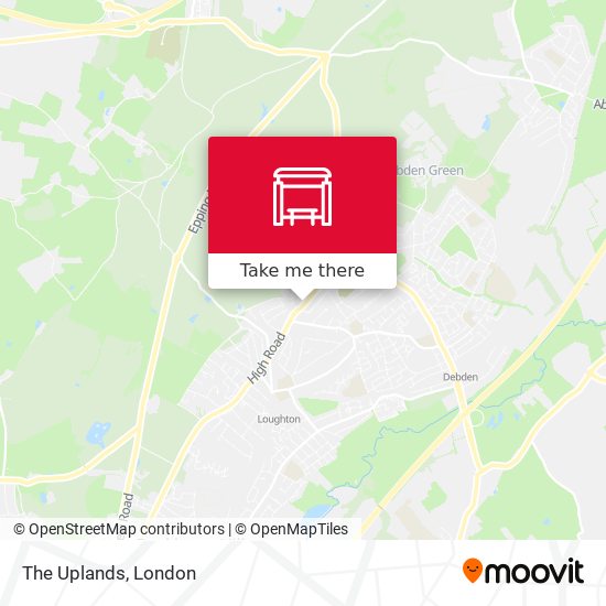 The Uplands map
