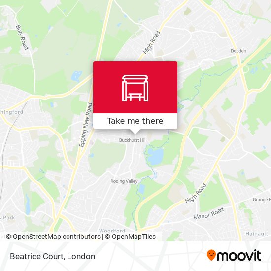 Beatrice Court map