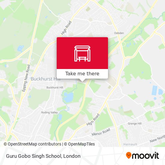 Guru Gobo Singh School map