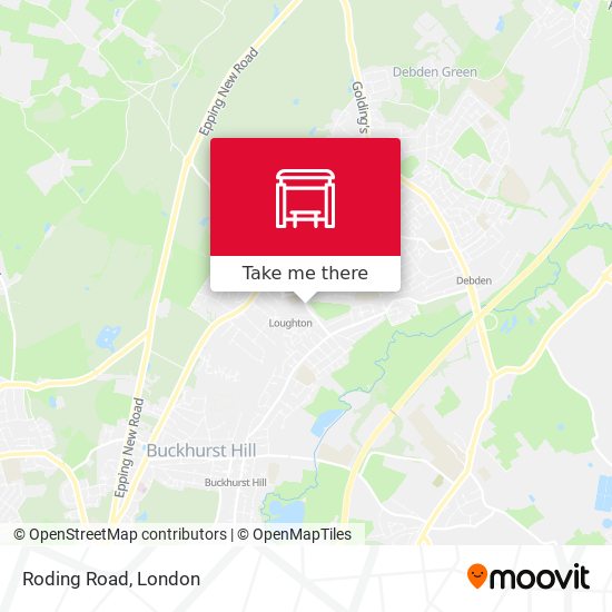 Roding Road map