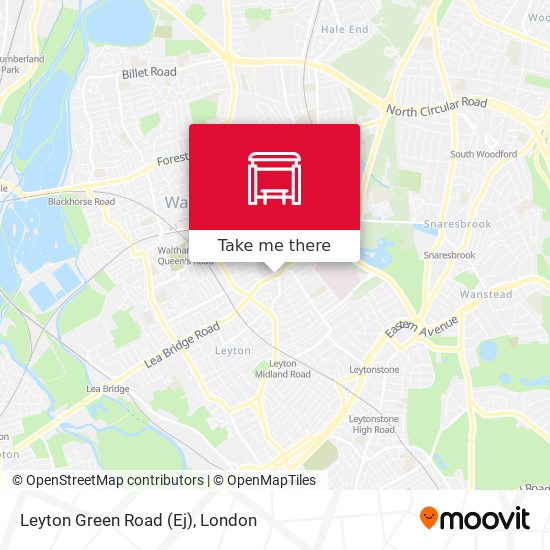 Leyton Green Road  (Ej) map