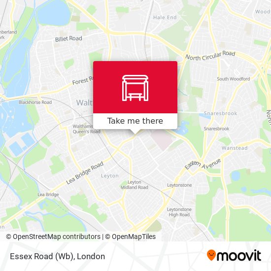 Essex Road  (Wb) map