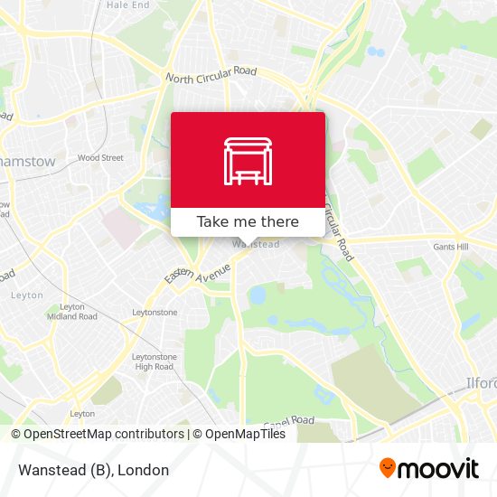 Wanstead (B) map