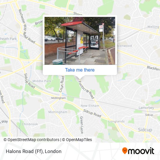 Halons Road  (Ff) map
