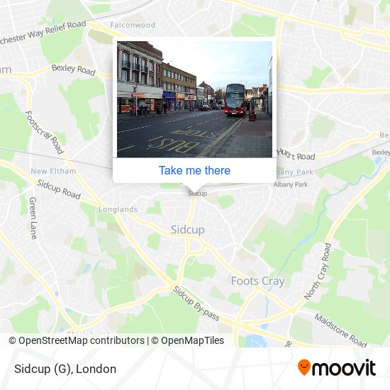 Sidcup (G) map