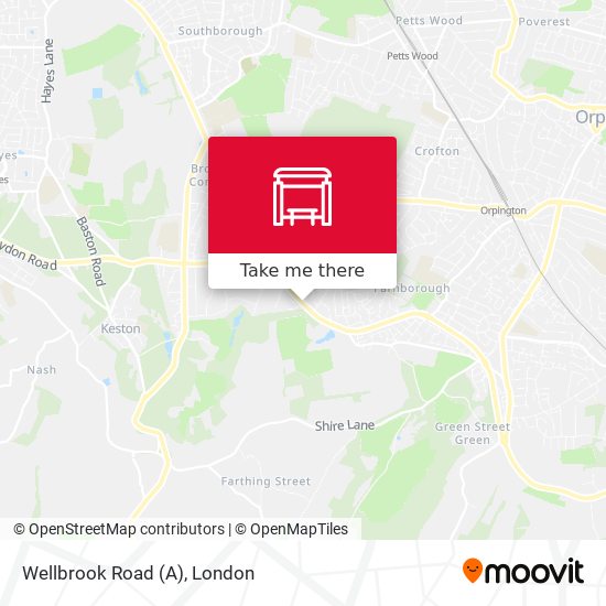 Wellbrook Road (A) map