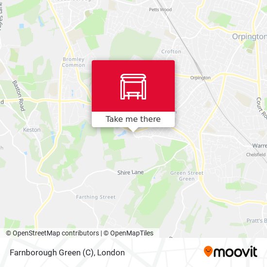 Farnborough Green  (C) map