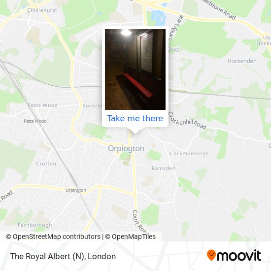 The Royal Albert  (N) map