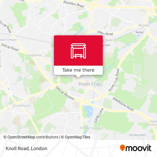 Knoll Road map