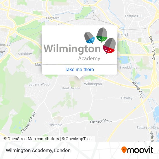 Wilmington Academy map