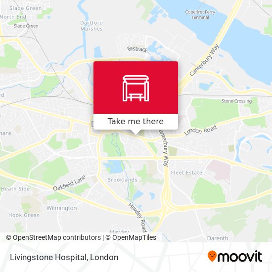 Livingstone Hospital map