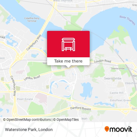 Waterstone Park map