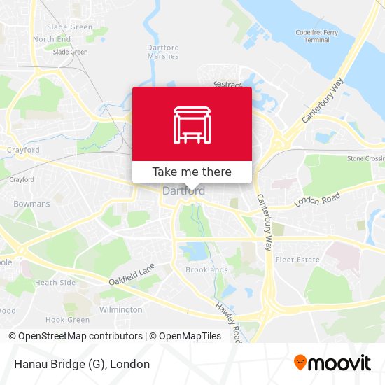 Hanau Bridge (G) map