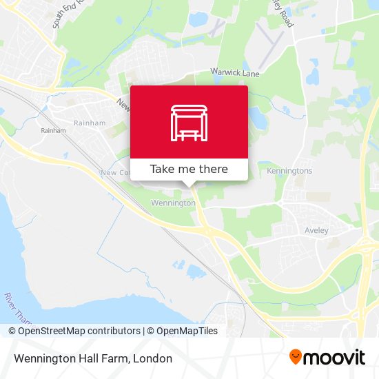 Wennington Hall Farm map