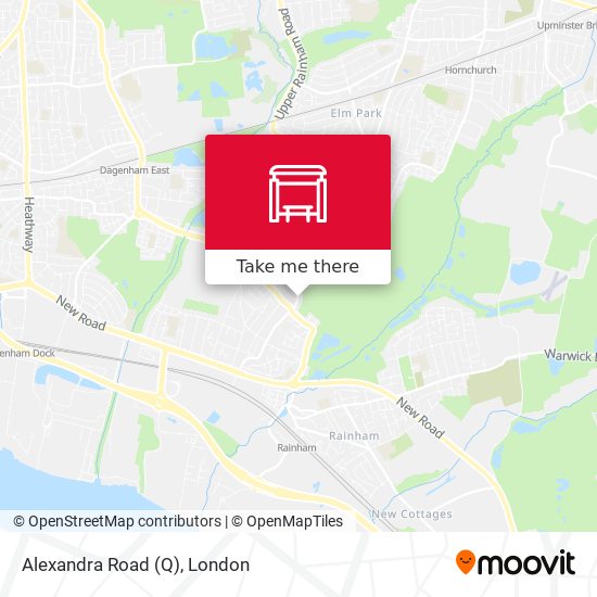 Alexandra Road  (Q) map