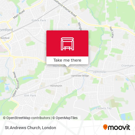 St.Andrews Church map